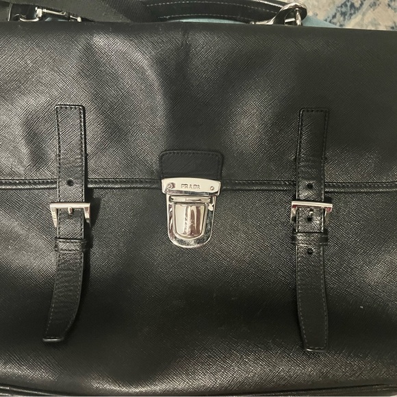 Prada Leather Messenger Bag Large authentic - Picture 13 of 13